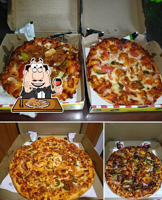 Try out different kinds of pizza