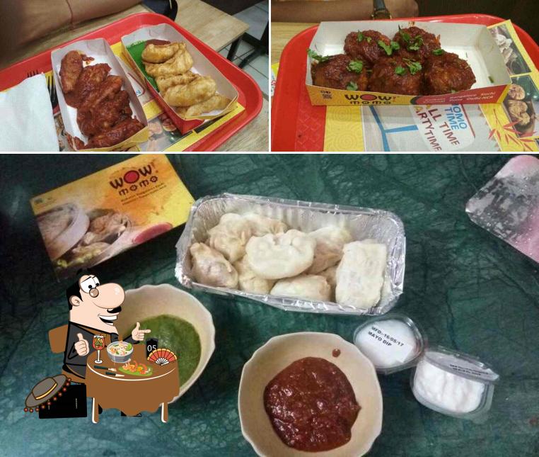 Meals at Wow! Momo