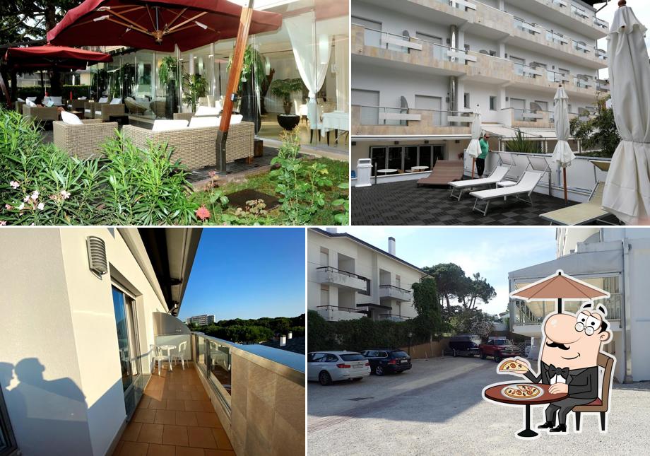 L'area esterna è una caratteristica importante di Hotel Rex
