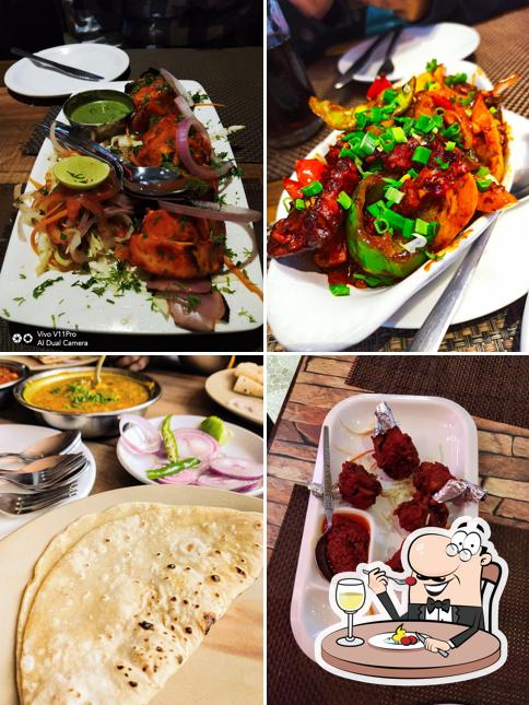 Food at 49ers Restaurant & Pub