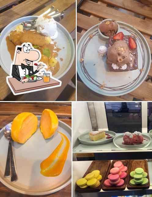 Food at Amato Dessert Cafe