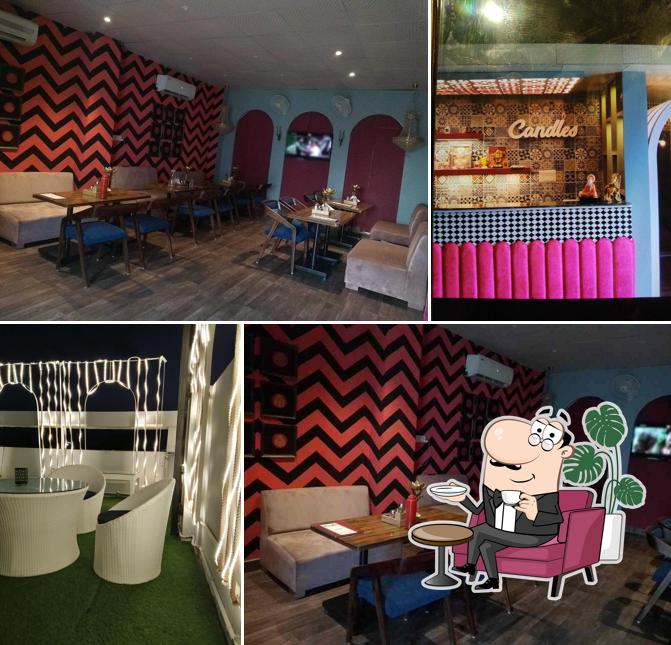 Check out how Candles cafe looks inside