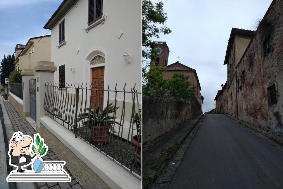 Goditi la vista dagli esterni di Circolo Arci Montefoscoli