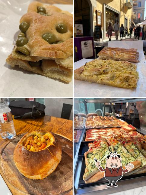 Platti al Focacceria il Budego