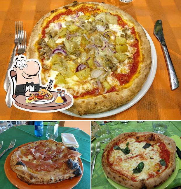 Prenditi tra le svariate varianti di pizza