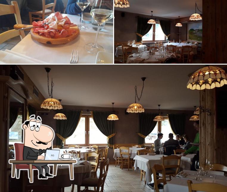 Gli interni di Ristorante Le Motte