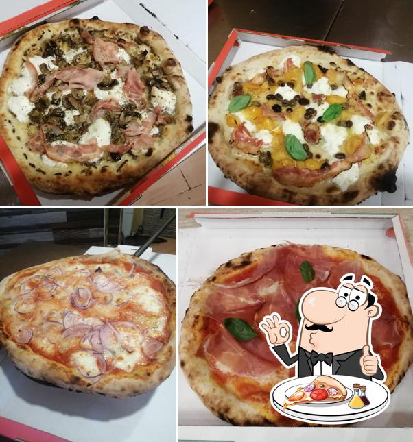 A Pizzeria d'asporto PizzArte - Forno a Legna, puoi goderti una bella pizza