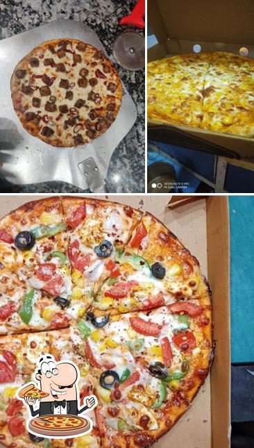 Order various variants of pizza