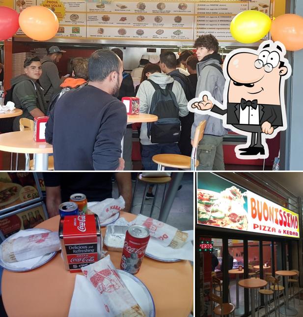 Dai un’occhiata alla immagine che presenta la interni e bevanda di Buonissimo