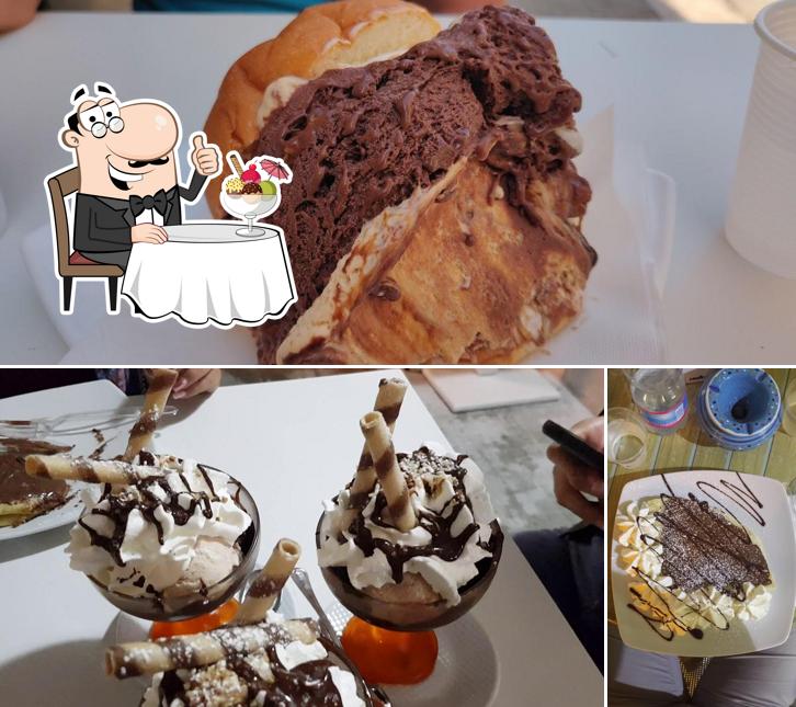 Bar Windsurf di Vultaggio & Adragna offre un'ampia varietà di dessert