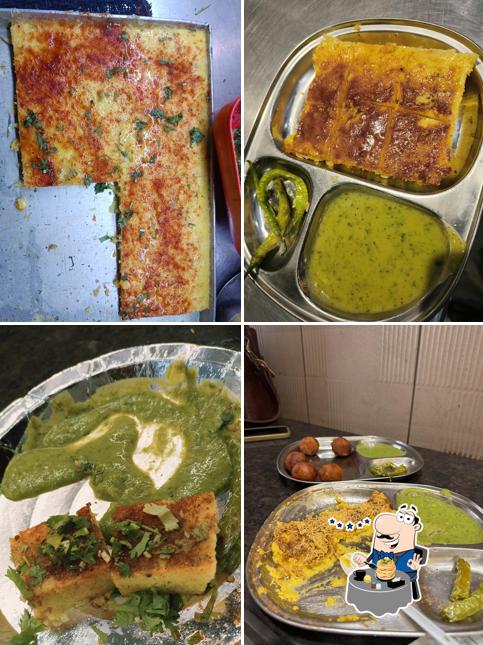Dhokla at Radhe Dhokla