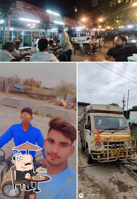 The exterior of Raju Gari Dhaba & Family Restaurant