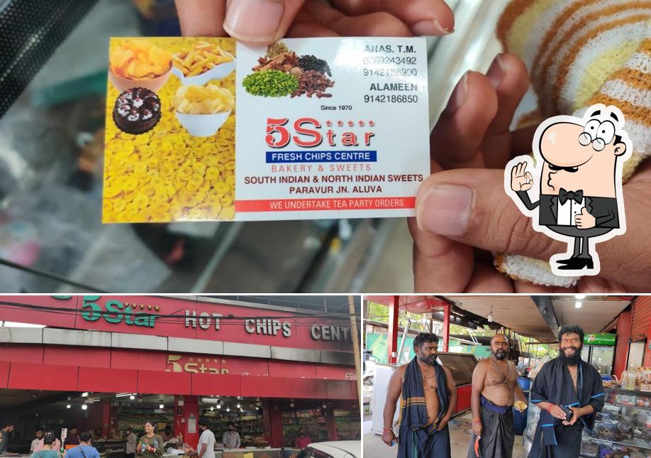 Here's a picture of 5 STAR HOT CHIPS CENTRE & BAKERY & SWEETS