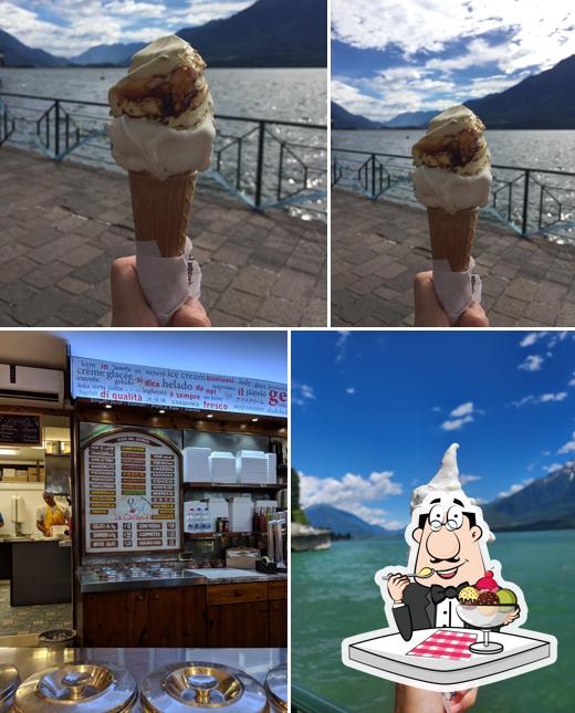 Gelateria La Carapiña offre un'ampia selezione di dessert