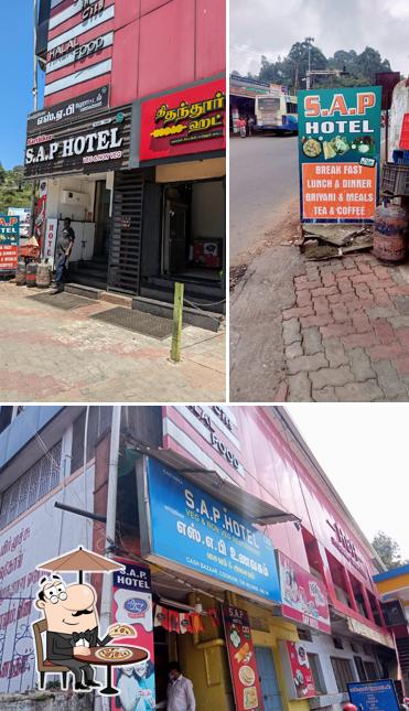 Check out how S.A.P Hotel looks outside