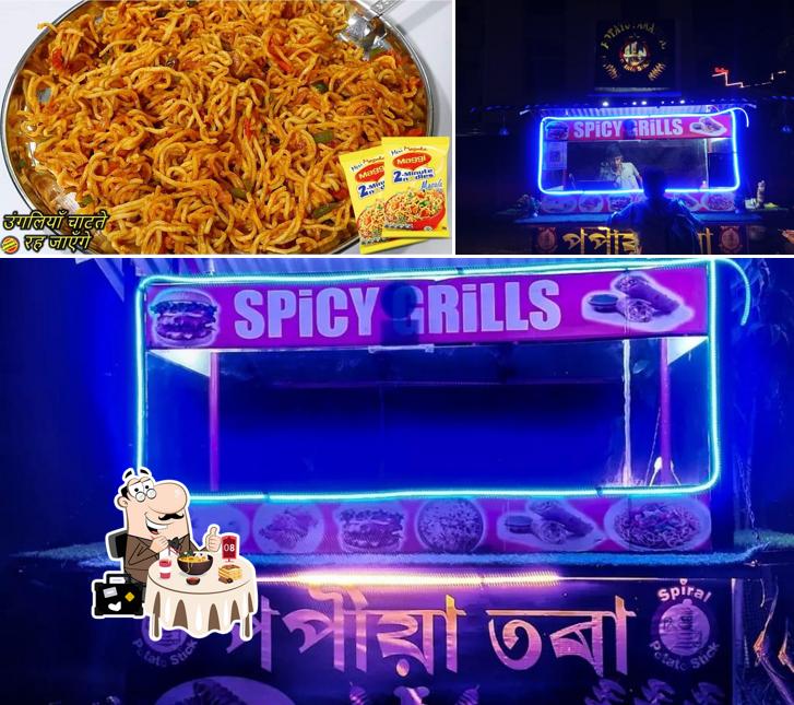 Take a look at the picture displaying food and interior at SPICY GRILLS Potato paradise