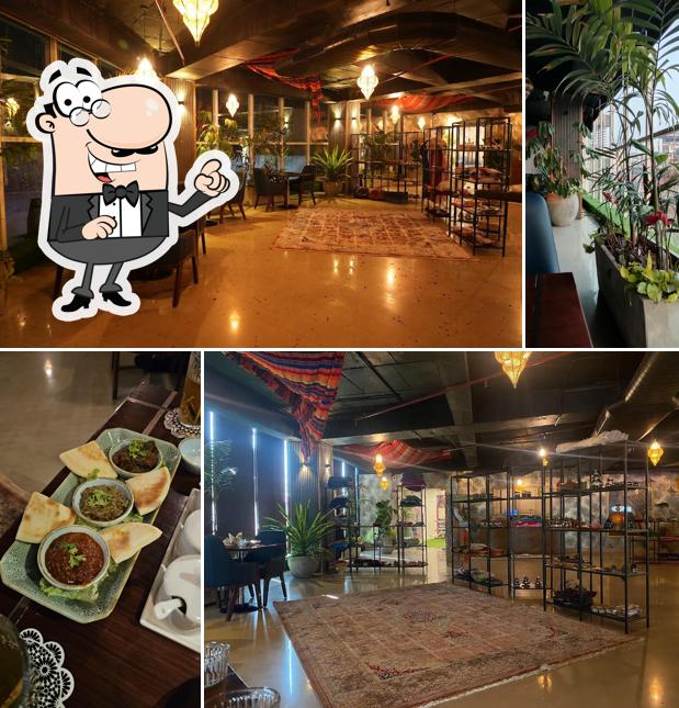 The interior of Tara Moroccan Kitchen