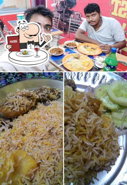 Food at The Biriyani Hut