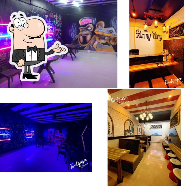 The interior of Yummy Tummy Cafe