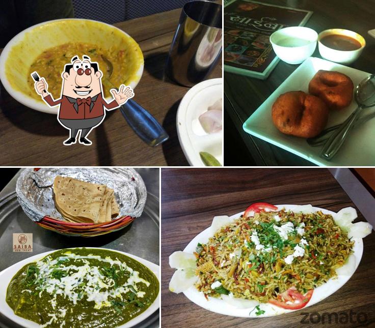 Food at Saiba Veg Treat