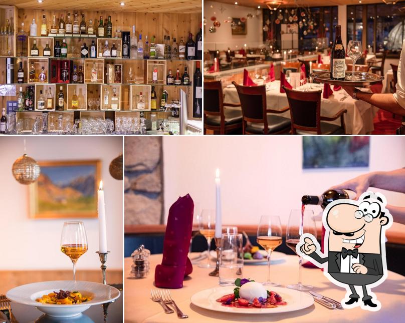 Gli interni di Restaurant VIVA St. Moritz
