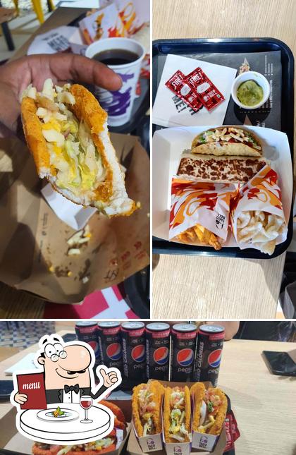 Food at Taco Bell