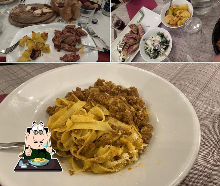 Platti al Trattoria Osteria Buca Manzoni