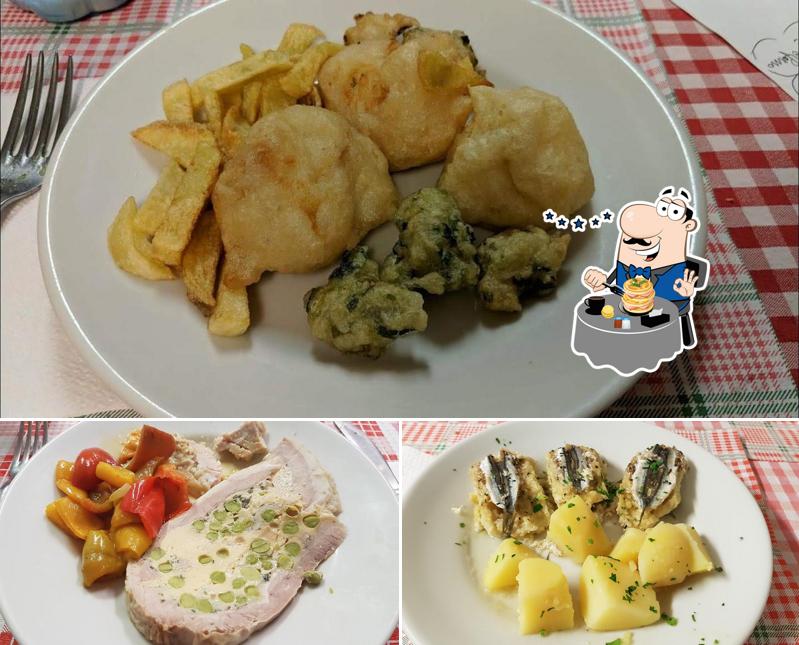 Cibo al Ristorante Trattoria da Maria