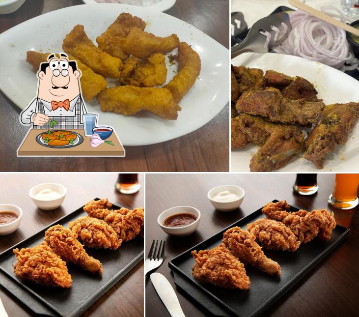 Chicken wings at Zaika Foods