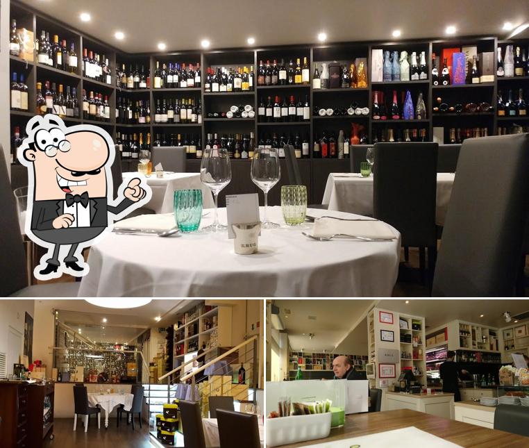 Gli interni di Lanzani Bottega & Bistrot
