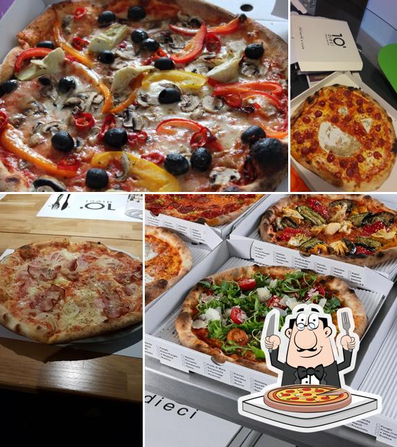 Scegli tra le svariate varianti di pizza