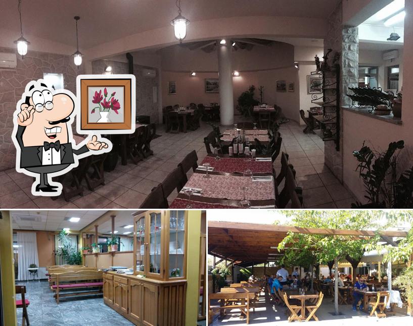Dai un'occhiata agli interni di Antin Gušt Restaurant