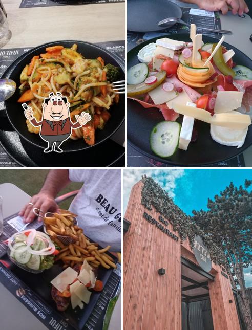 Plats à Bio'tiful Café