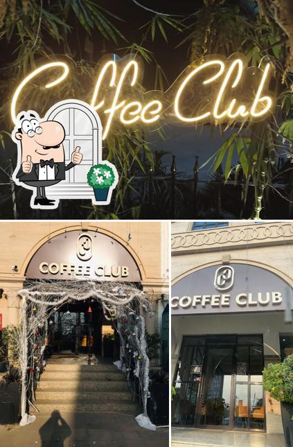 The exterior of COFFEE CLUB