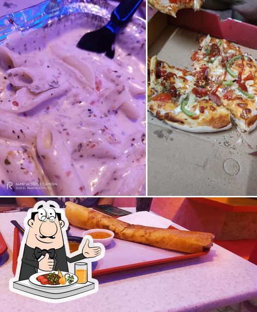 Food at Food blast pizza cafe