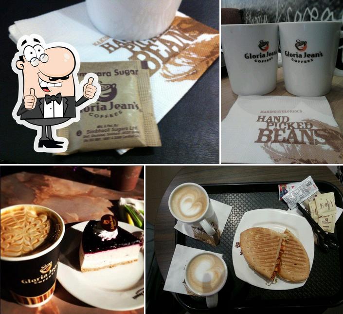 Look at this pic of Gloria Jean's Coffee
