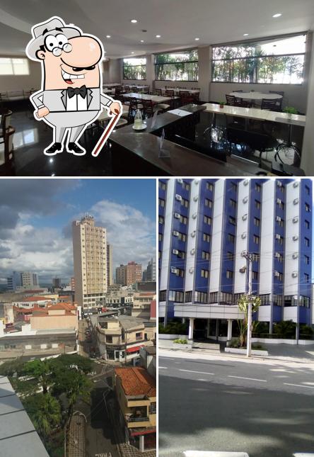 Esta é a ilustração ilustrando exterior e interior a Grand Hotel Royal Sorocaba by Atlantica