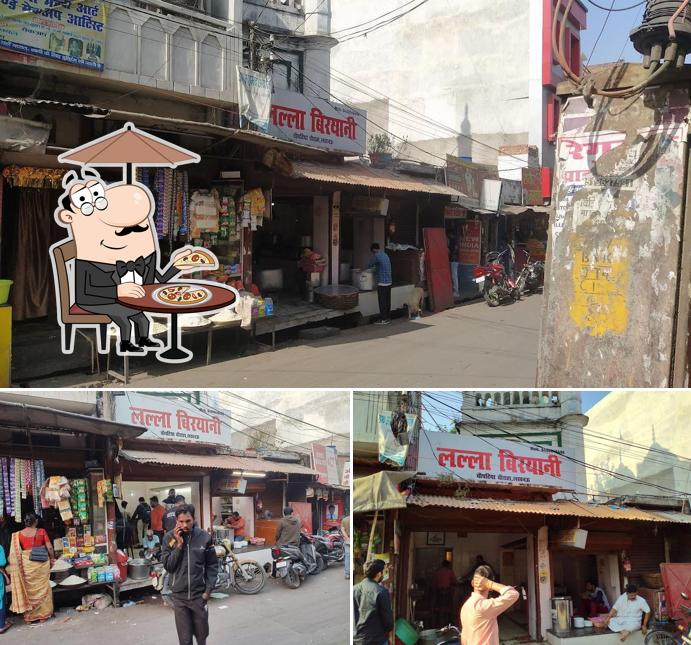 You can get some fresh air outside Lalla Biryani