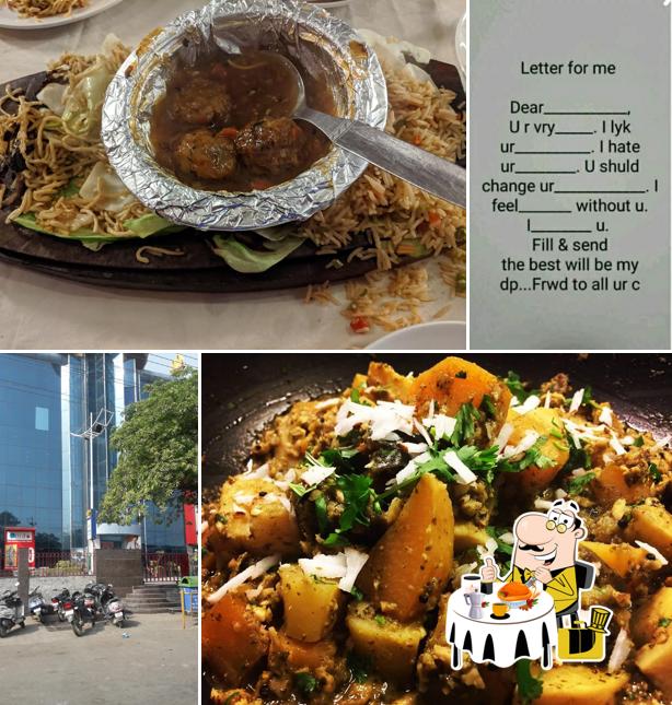 Food at Maharani Restaurant