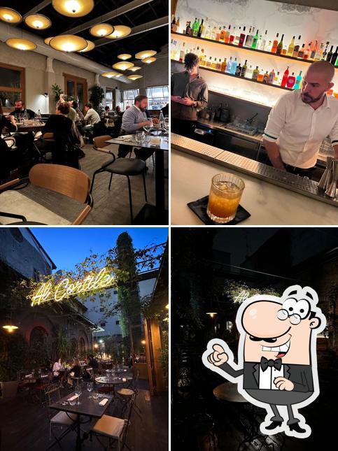 Gli interni di Figli Dei Fiori Al Cortile - Milano Restaurants