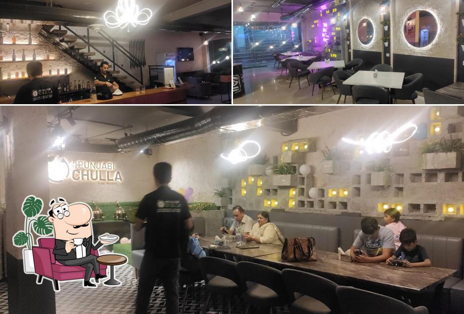 The interior of Punjabi Chulla