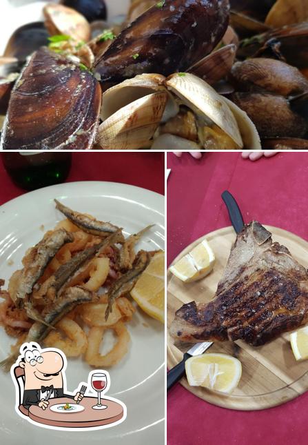Platti al Ristorante Km Zero
