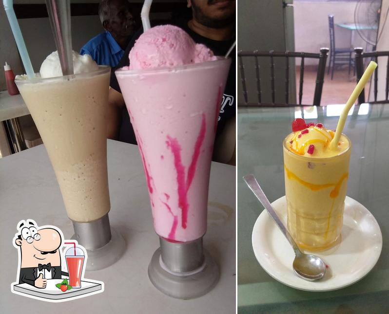 Enjoy a beverage at Best Bakers