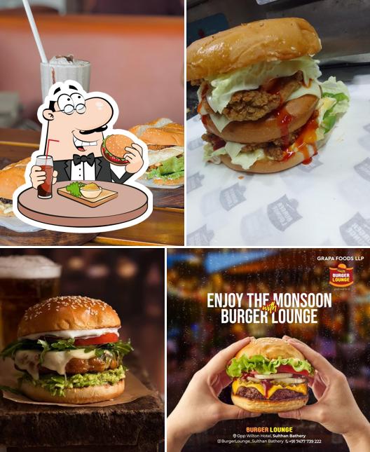 Try out a burger at Burger lounge Sulthan bathery Try out a burger at Burger lounge Sulthan bathery