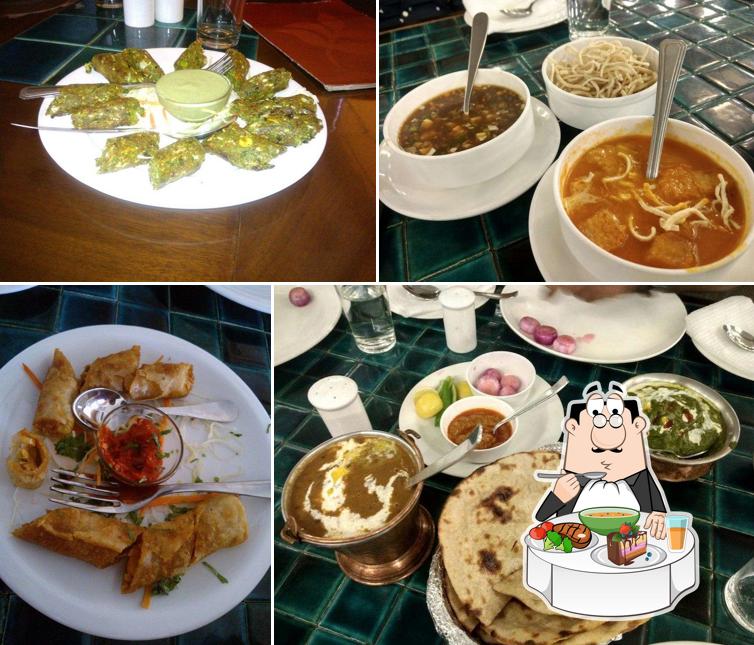 Hot and sour soup at Indian Spice