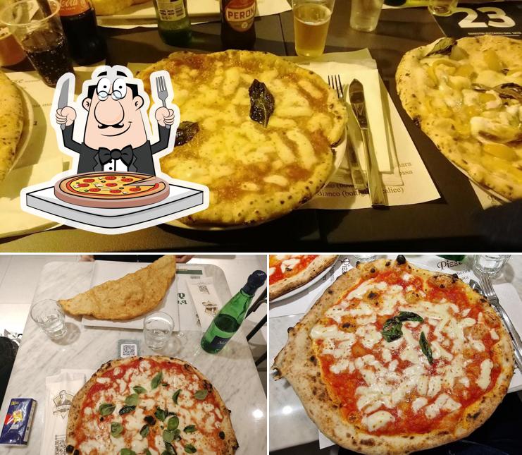 A L'antica Pizzeria Da Michele, puoi provare una bella pizza