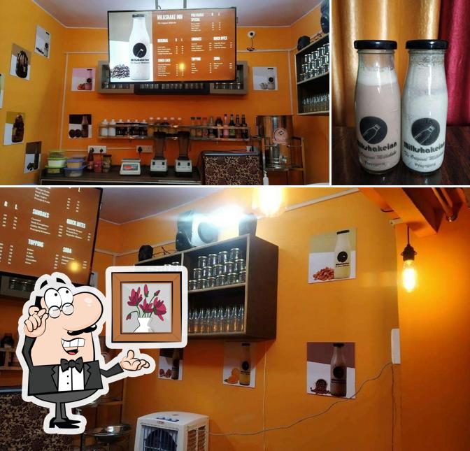The interior of Milkshake Inn