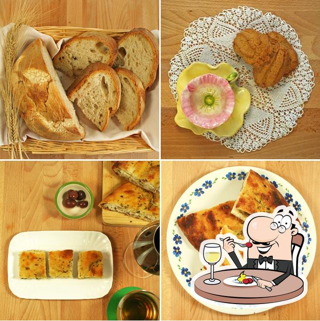 Cibo al Panificio Pompilio