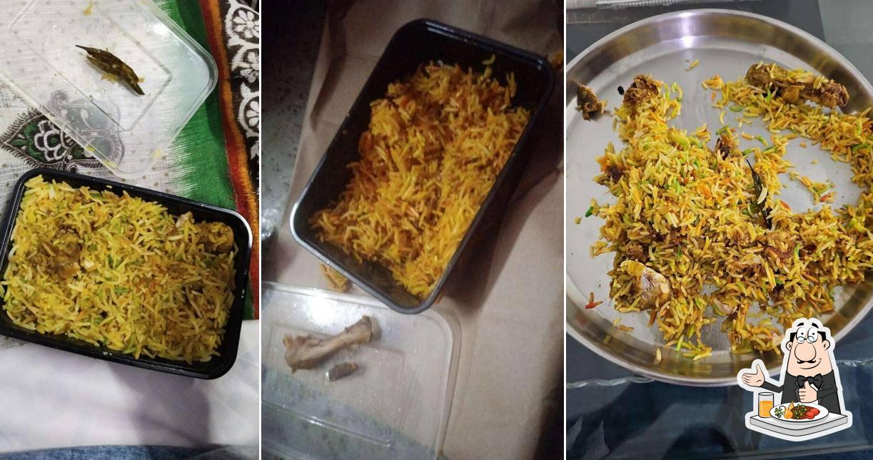 Food at Pride Hyderabadi Biryani