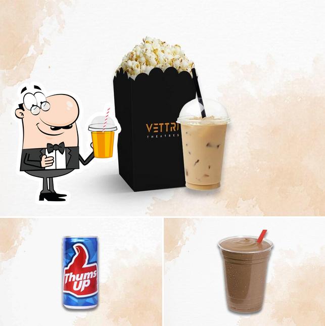 Enjoy a drink at Vettri Cafe